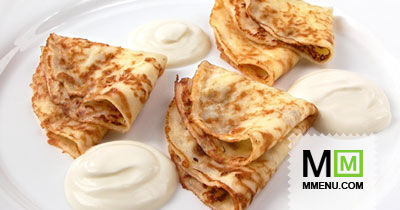 Блинчики творожные по-деревенски