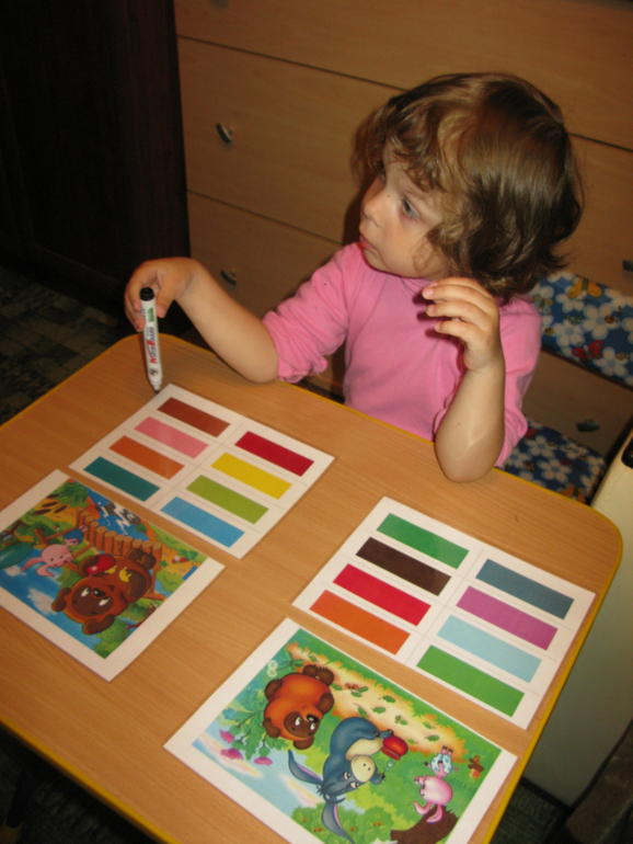 Занимаемся по тематическому комплекту