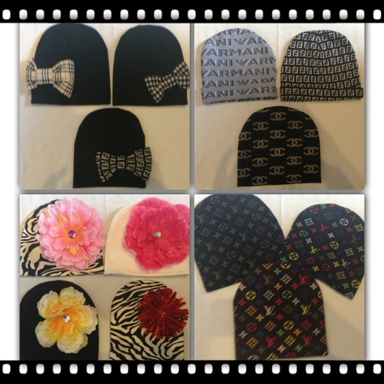 Шапочки трикотажные в наличии! Цена от 250-350 рублей!