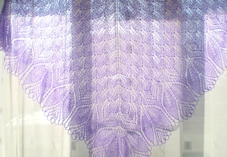 Вяжу шали на заказ