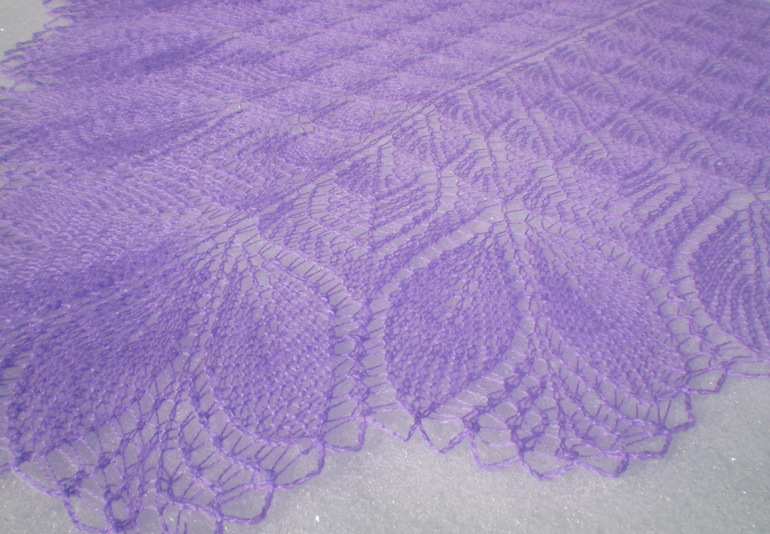 Вяжу шали на заказ