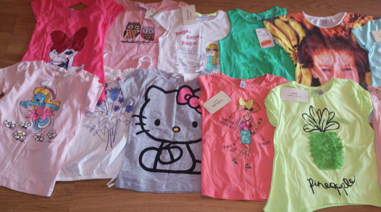 Летний гардероб Златы.