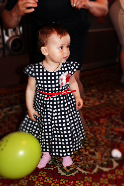 Вот и мы встретили наш годик)))))))