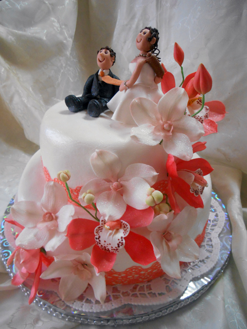 Свадебный с орхидеями