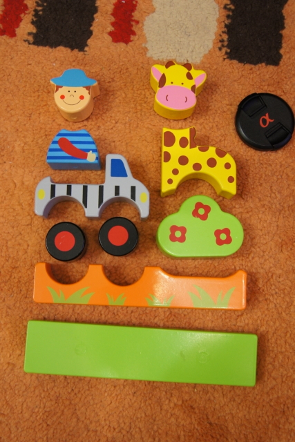 Магнитный деревянный пазл-конструктор от Toys Lab)))ОТЗЫВ