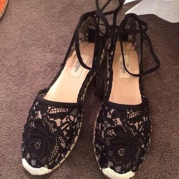 ЭСПАДРИЛЬИ VALENTINO ! очень удобные