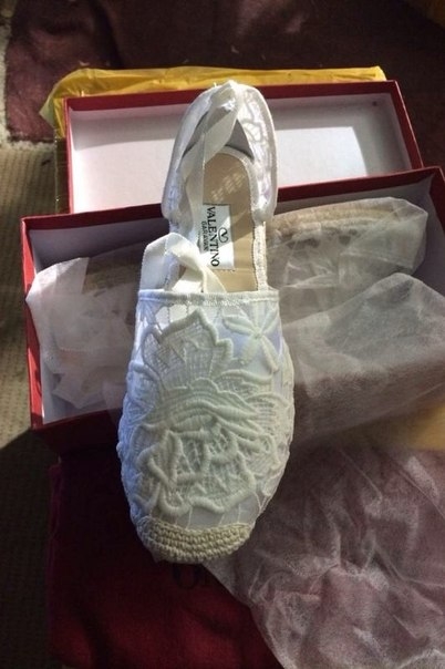 ЭСПАДРИЛЬИ VALENTINO ! очень удобные
