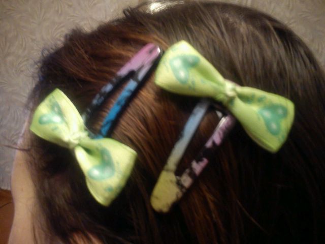 Резинки заколки ободки повязки