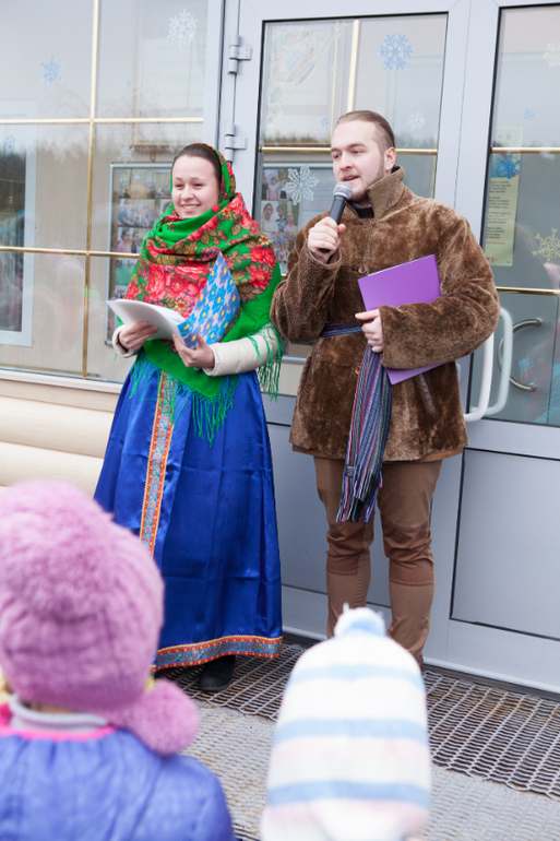 Давно хотела показать. Наши Рождественские гуляния в Воскрсной школе.