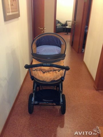 Коляска Bebecar Stylo AT, люлька (10 000 р)