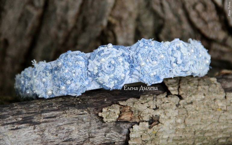 Джинсовый ободочек