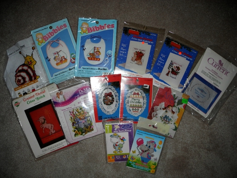 Мои вышивальные запасы