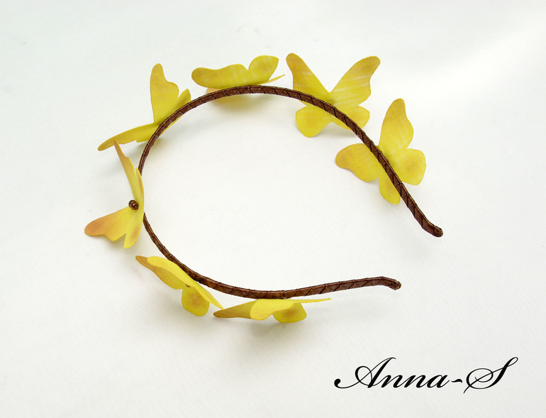 Ободочек " Бабочки "