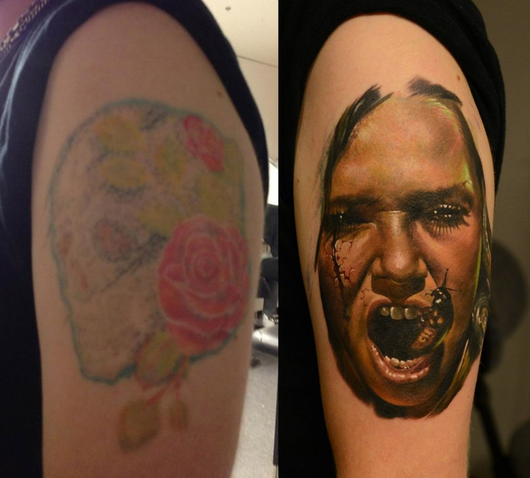 Хотели бы себе такого качества татушку?)