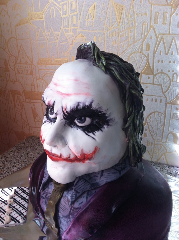 Торт 3Д Джокер из "Бетман"