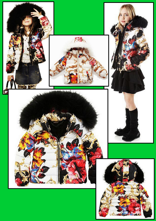 8 370 тг (1 785 руб) Яркая дизайнерская куртка для девочки, осень-зима, от Fashion Kids