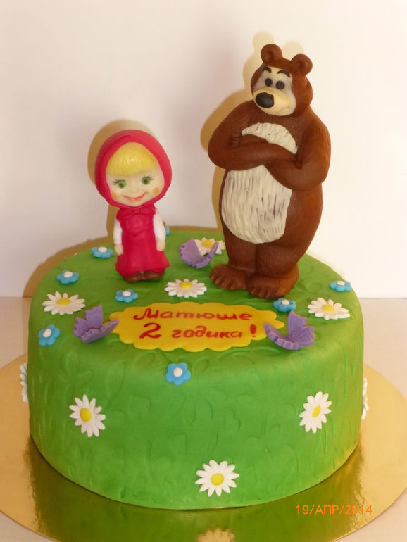 Машка с мишкой!