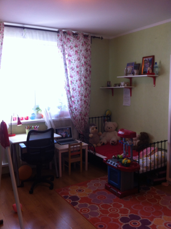 Спальня-детская в съемной квартире