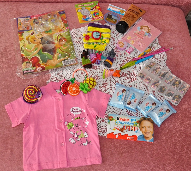 Подарки с Родины.