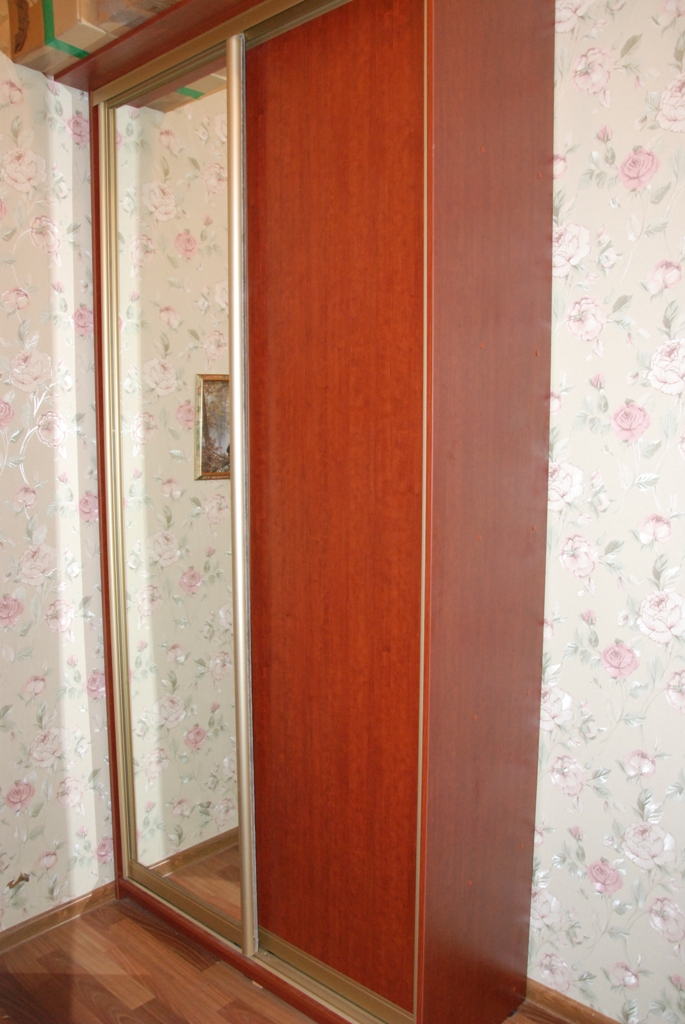 Шкаф-купе, 2 отделения с зеркалом, м. Первомайская