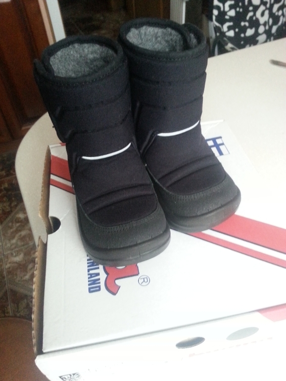 Валенки Kuoma Putkivarsi чёрные р.21