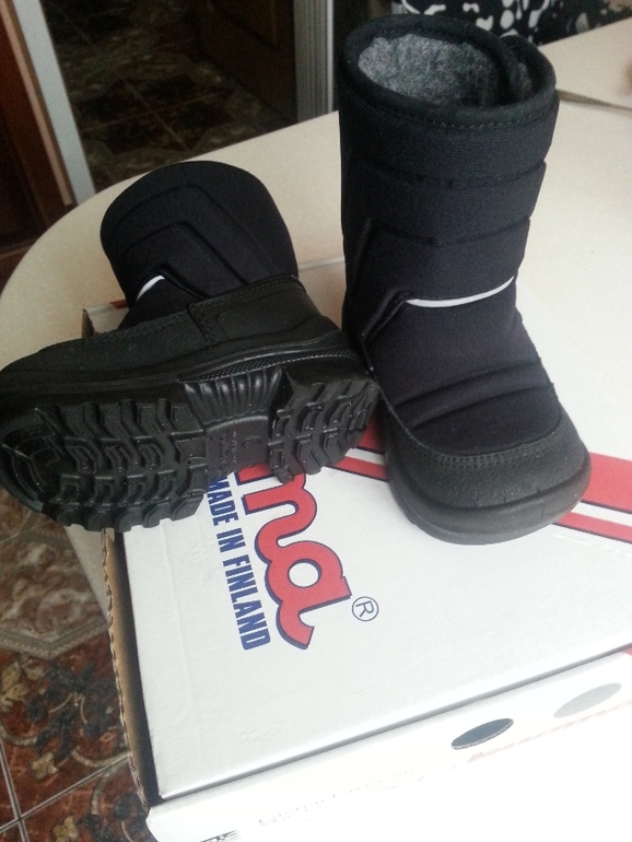 Валенки Kuoma Putkivarsi чёрные р.21