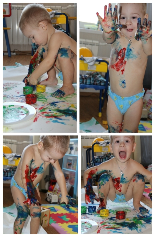 Ребенку счастье.