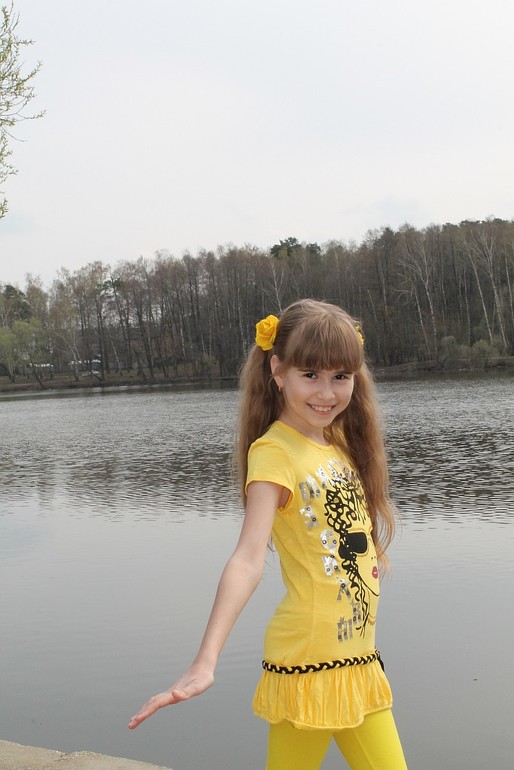 Малаховское озеро и моё солнышко)
