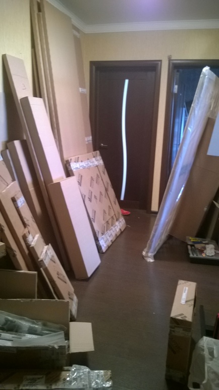 Наша спальня, еще не все готово, но уже что-то вырисовывается))