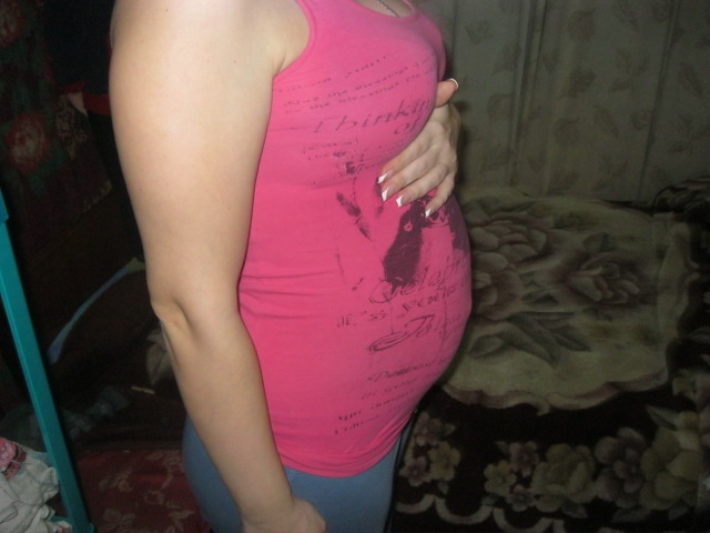 наш пузик в 13 неделек и 4 дня