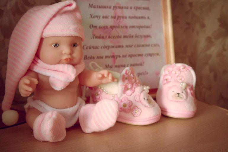 Наша первая серьезная дата - Моей МАЛЫШКЕ МЕСЯЦ