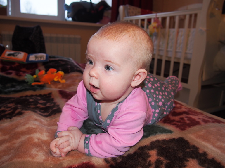 Сегодня мы хорошистки или наши 4 месяца.