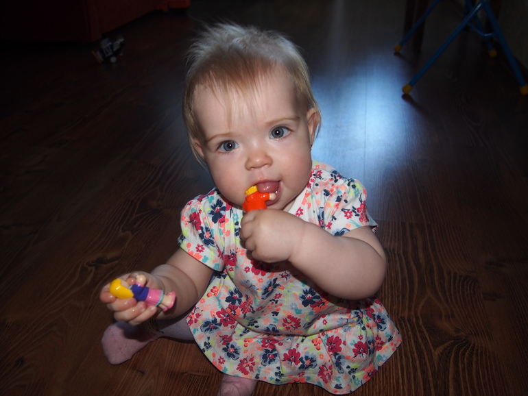 9 месяцев нашей пятничной девочке=)