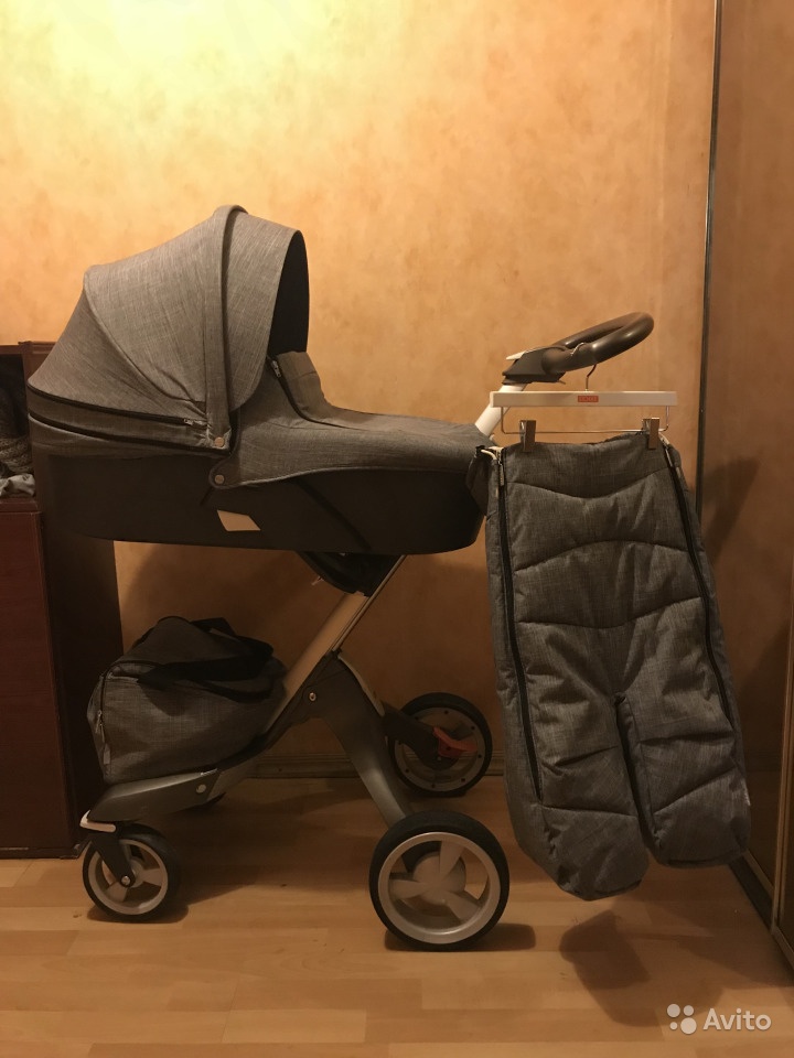 stokke xplory v4 black melange