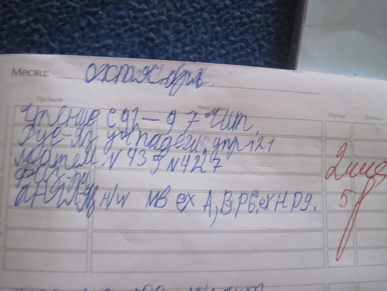 Ура, ура, ура! Четверки!