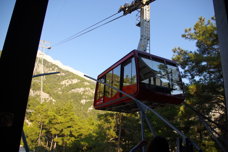 Тахталы, канатная дорога. Турция