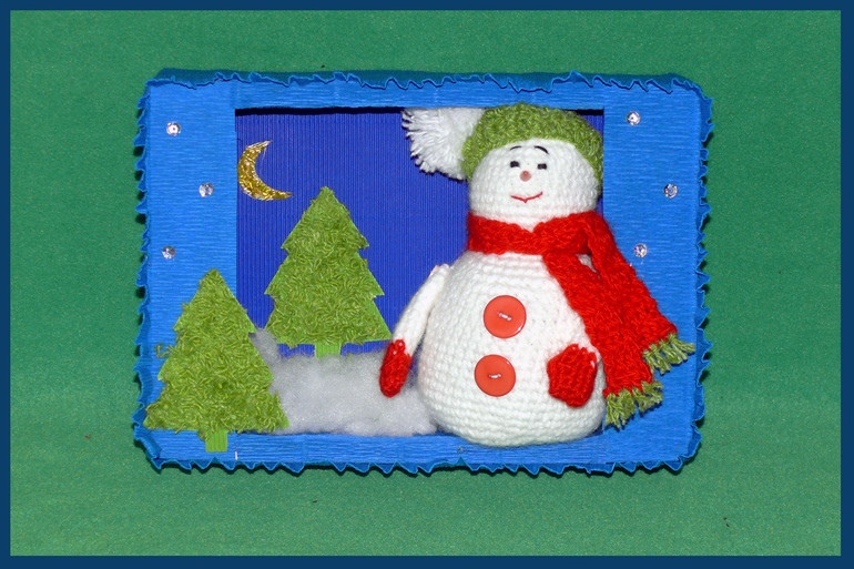 Новогодняя поделка в садик