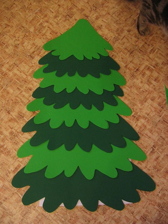 И вот она нарядная...