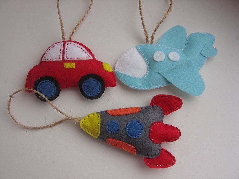 Транспорт из фетра