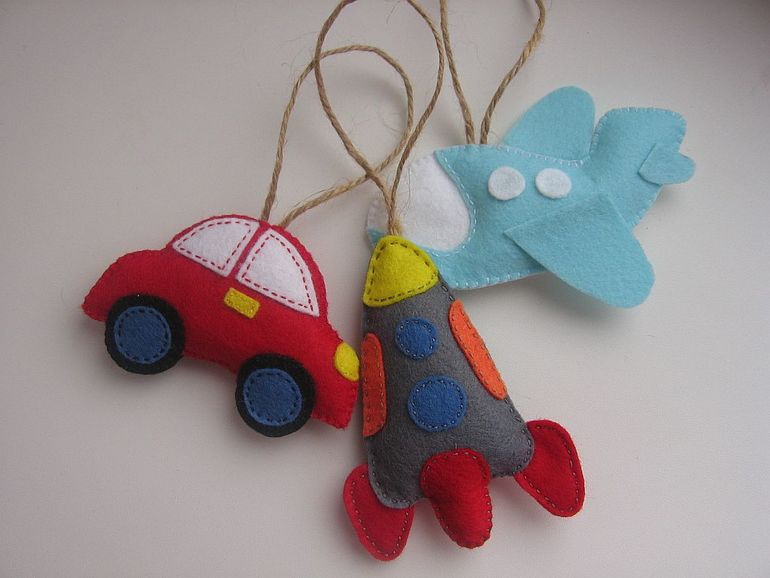 Транспорт из фетра