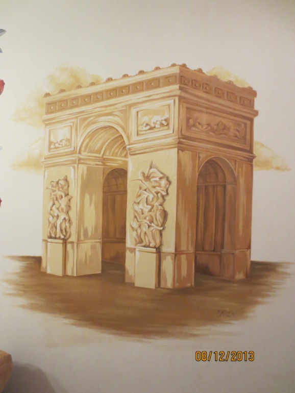 Витебск. Художественная роспись стен.