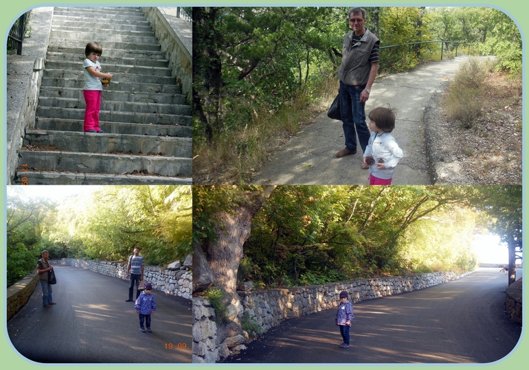 Наш отчет об отдыхе пгт Никита Крым.