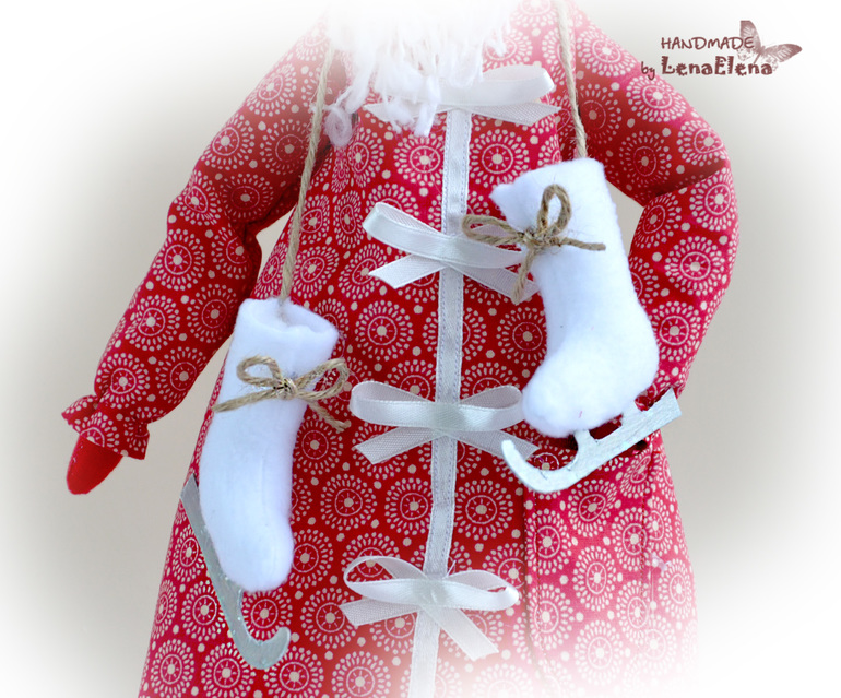 Санта с коньками