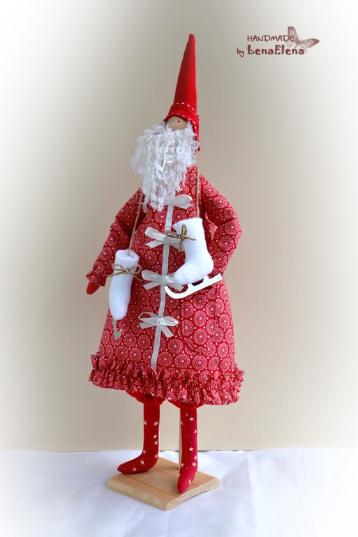 Санта с коньками