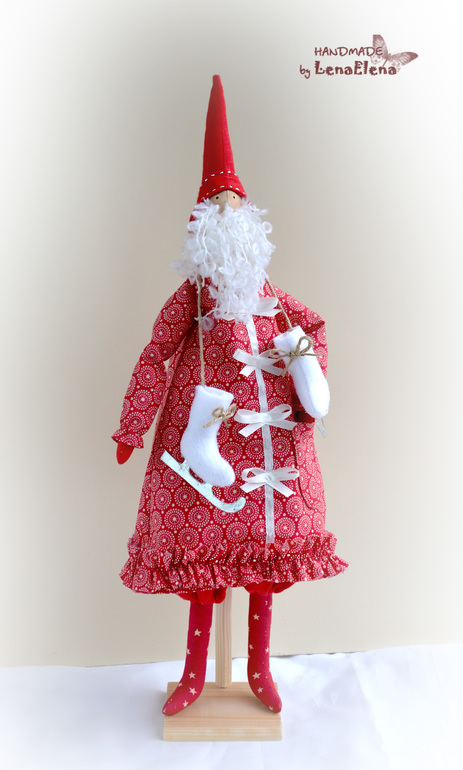 Санта с коньками