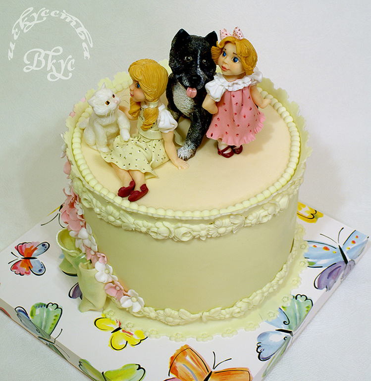 Торт "Дружная компания")))