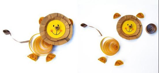 Квиллинг: веселый зоопарк