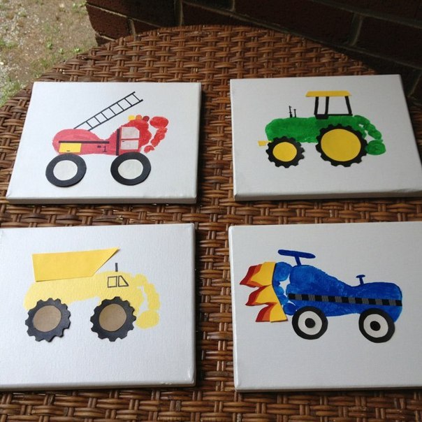 ТРАНСПОРТ ИЗ ОТПЕЧАТКОВ НОЖЕК