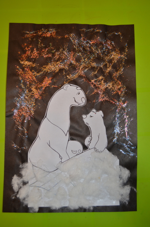 Предновогодние занимашки. Мишка