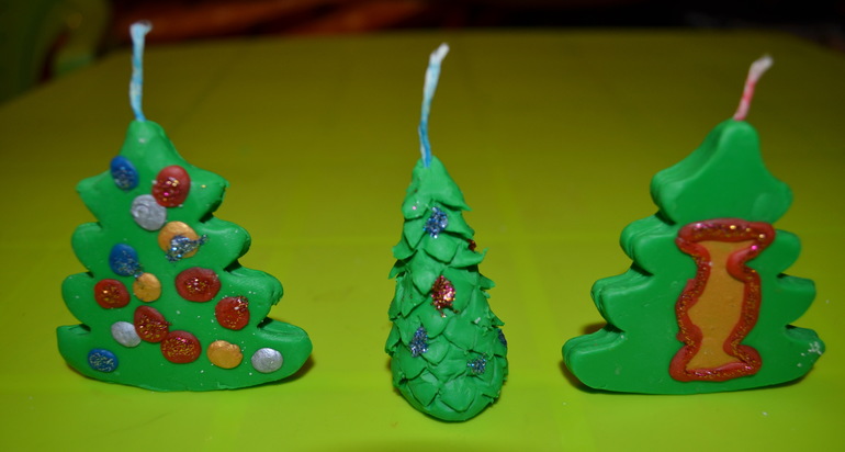 Предновогодние занимашки. Елки-иголки